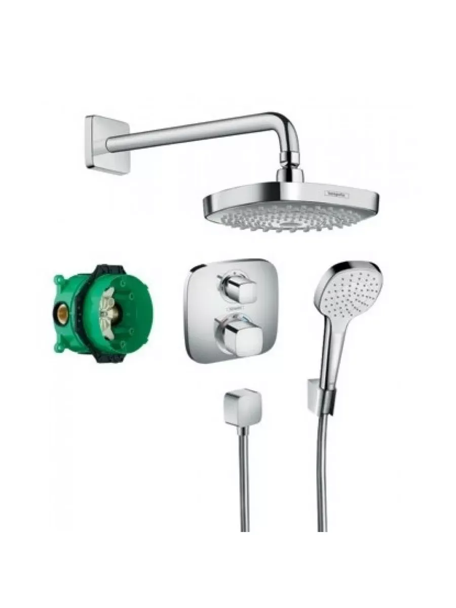 Душевая система Hansrgohe 27294000 Croma Select E/Ecostat