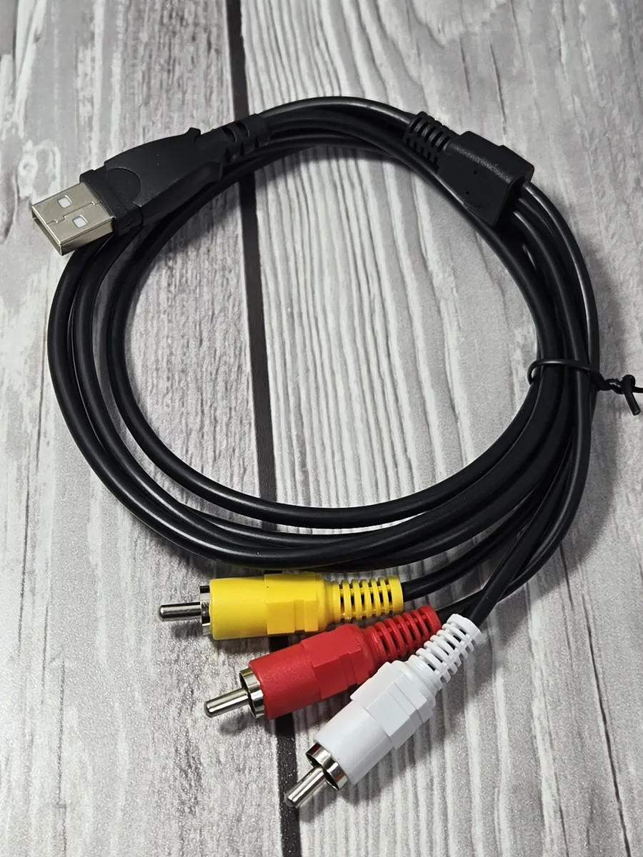 Кабель USB-3RCA ( AV ), 1,5 метра