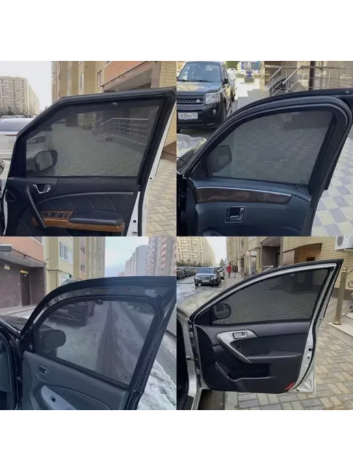 YAMACAR Шторки на Kia Sportage 5 поколение 2023-, черный, фото 5