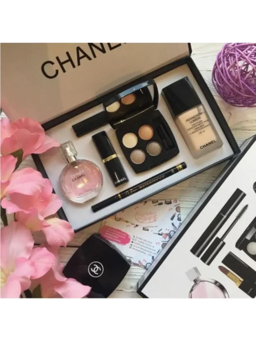 Amina BEAUTY cosmetics Подарочный набор Chanel 6 в 1, вариант, фото 2