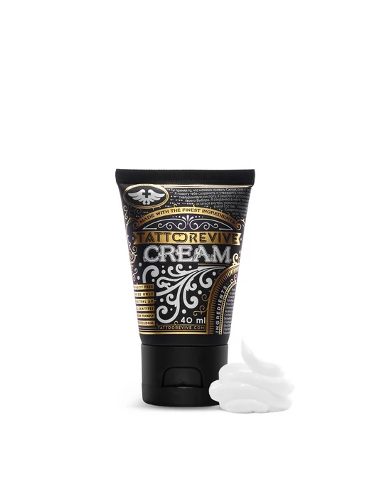 Tattoo Revive Крем Cream - 40мл (1 шт) для ухода за татуировкой, 40 мл, 1 шт