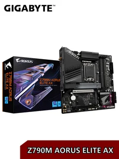 Z790M AORUS ELITE AX E материнская плата GIGABYTE 297745401 купить за 23 929 ₽ в интернет-магазине Wildberries