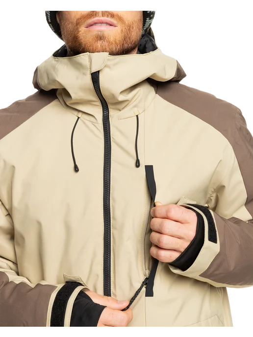 quiksilver Cноубордическая куртка Mission, зеленый