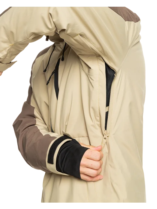 quiksilver Cноубордическая куртка Mission, зеленый, фото 3