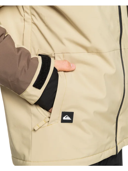 quiksilver Cноубордическая куртка Mission, зеленый, фото 5