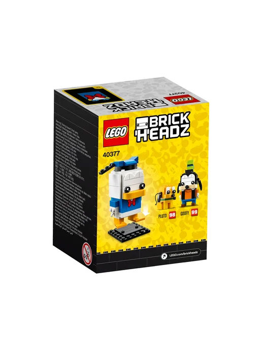 LEGO Конструктор BrickHeadz 40377 Дональд Дак, синий, фото 2