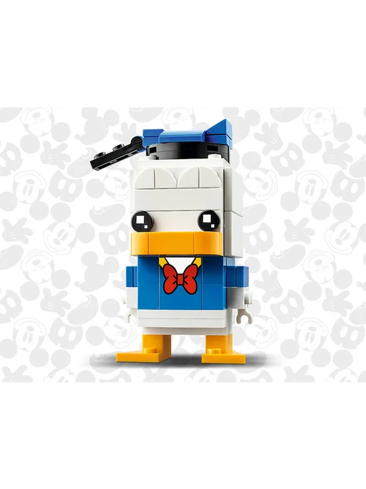 LEGO Конструктор BrickHeadz 40377 Дональд Дак, синий, фото 5