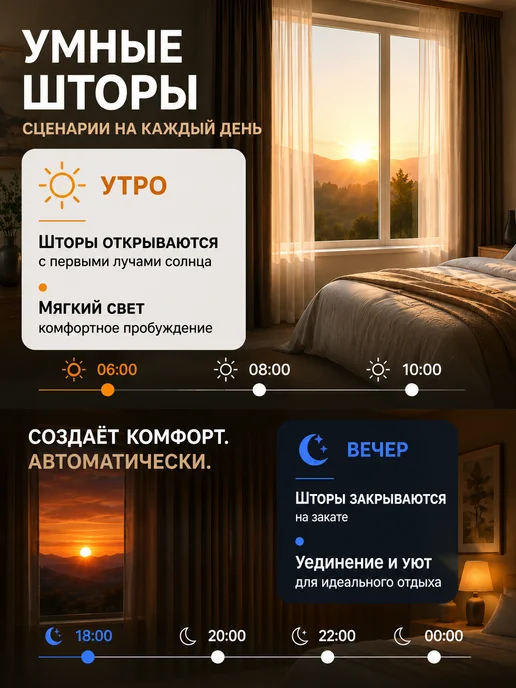 LOONAS Tuya Wifi шторы электроуправляемые 3.1m, работает Алиса, белый, фото 3