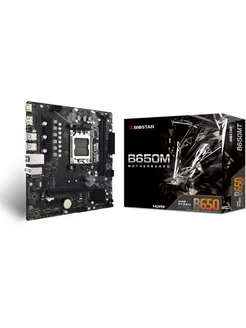 Материнская плата B650MT SocketAM5 AMD B650 2xDDR5 mATX BIOSTAR 297786764 купить за 9 522 ₽ в интернет-магазине Wildberries