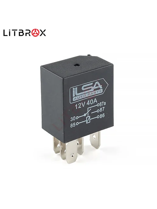 ILSA AUTO PARTS Реле монтажного блока (12V 40А) 5-ти контактное, вариант