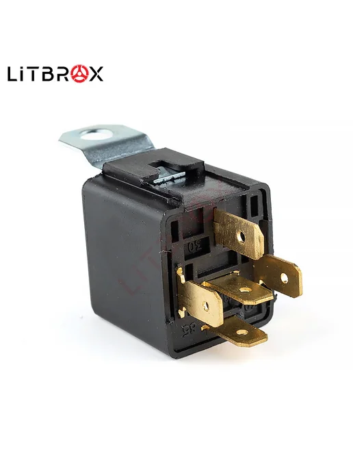 ILSA AUTO PARTS Реле универсальное (12V 30A) (5-ти конт.) с кронштейном, вариант, фото 2