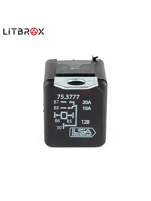 ILSA AUTO PARTS Реле универсальное (12V 30A) (5-ти конт.) с кронштейном, вариант, фото 3