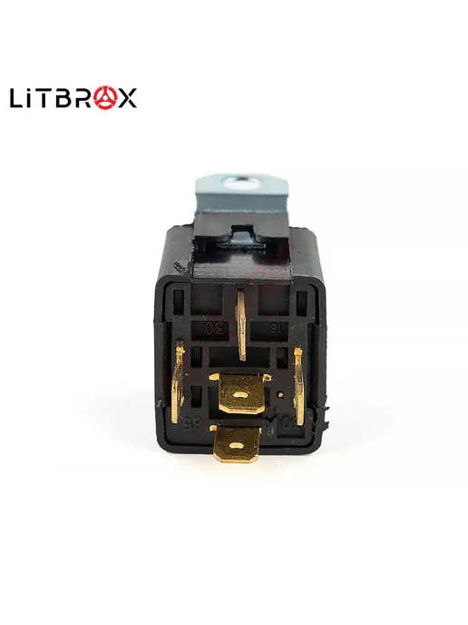 ILSA AUTO PARTS Реле универсальное (12V 30A) (5-ти конт.) с кронштейном, вариант, фото 4