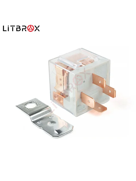 ILSA AUTO PARTS Реле электромагнитное 12V (80А) 4-х контактное с диодом, вариант, фото 3