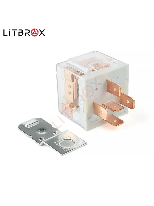 ILSA AUTO PARTS Реле электромагнитное 12V (80А) 5-ти контактное с диодом, вариант, фото 3