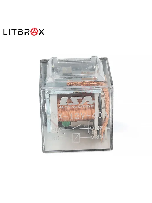 ILSA AUTO PARTS Реле электромагнитное 24V (40А) 4-х контактное с диодом, вариант, фото 5