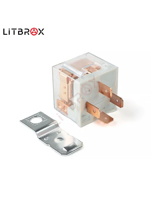 ILSA AUTO PARTS Реле электромагнитное 24V (80А) 4-х контактное с диодом, вариант, фото 2