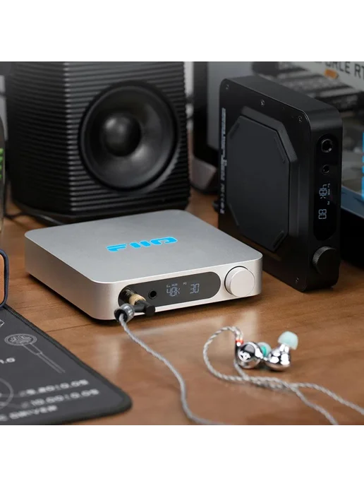 FIIO K11 сбалансированный декодер наушники усилитель DAC 1400mW, черный, фото 3