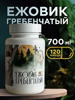 Ежовик Гребенчатый Мицелий 120 капсул по 700мг (Lions Mane) 297841785 купить за 351 ₽ в интернет-магазине Wildberries