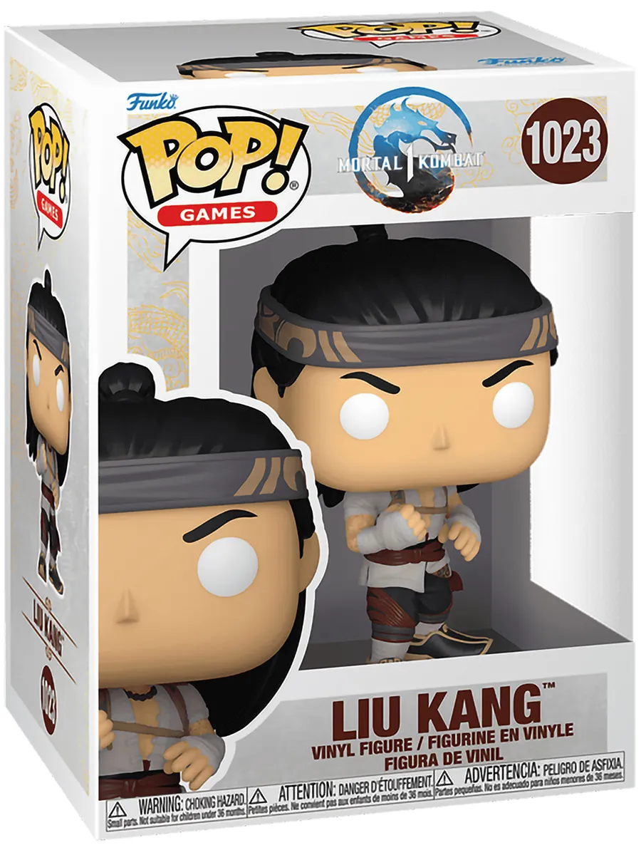 Фигурка Funko POP! Мортал Комбат 1 Лю Кан (God of Fire)