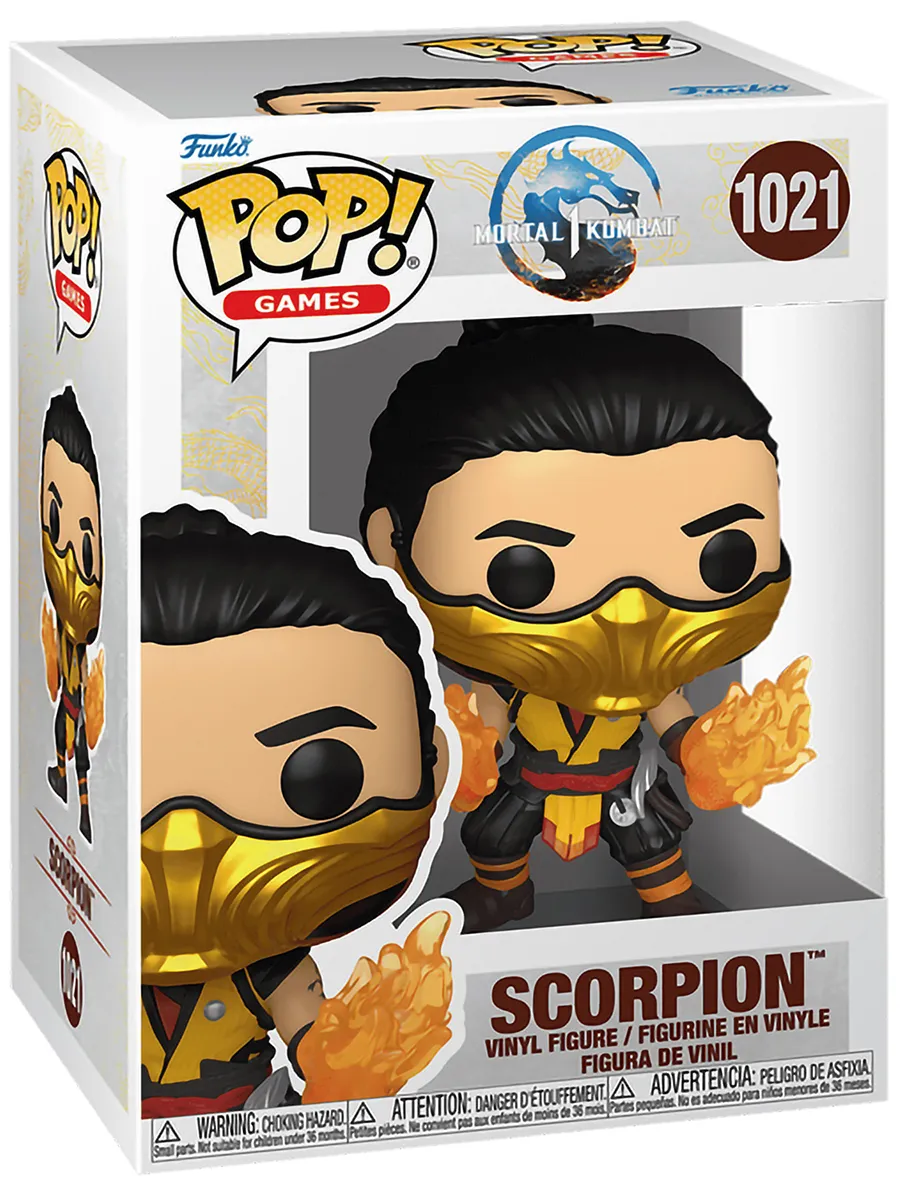Фигурка Funko POP! Games Мортал Комбат 1 Скорпион