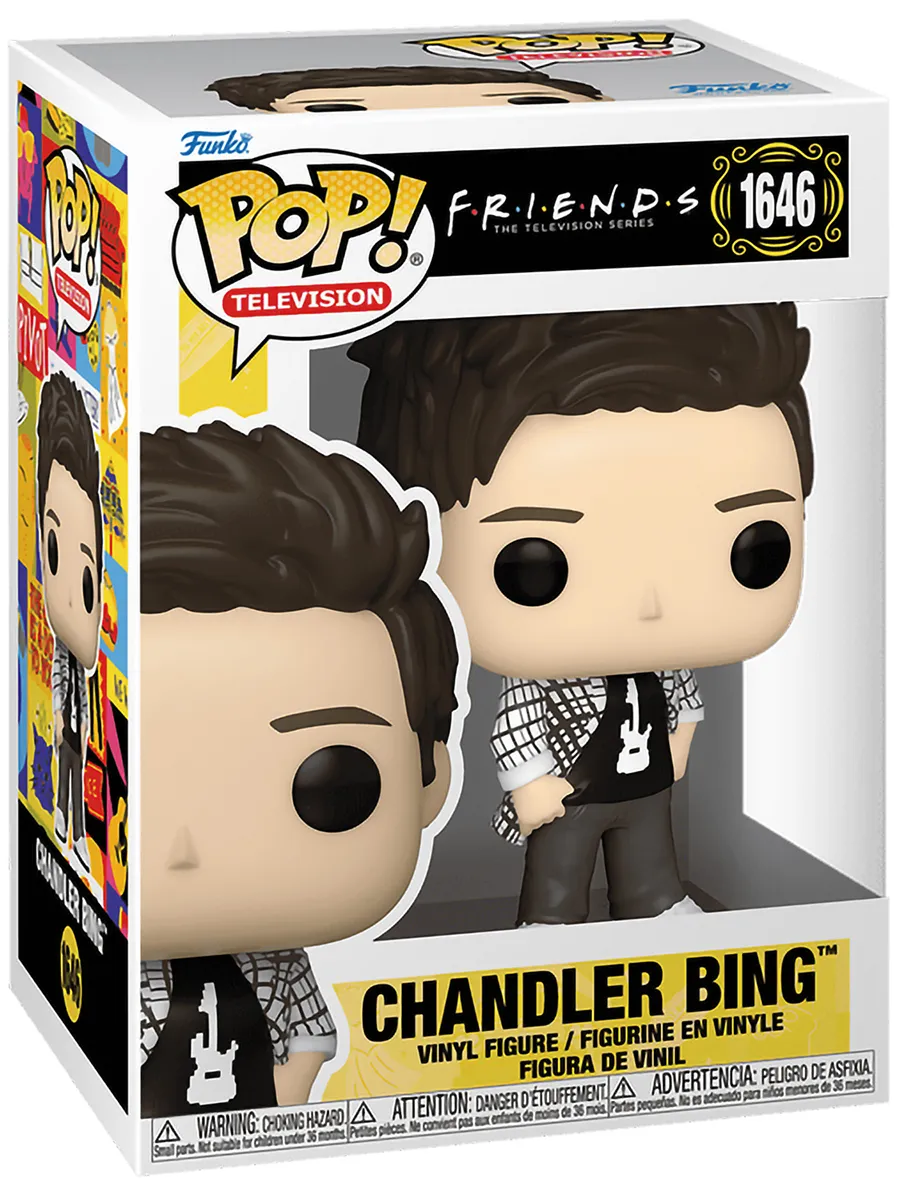 Фигурка Funko POP! TV Друзья S6 Чендлер Бинг (1646) 80185 Фигурка Funko POP! TV Друзья S6 Чендлер Бинг (1646) 80185