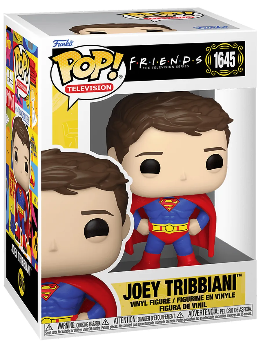 Фигурка Funko POP! TV Друзья S6 Джо Триббиани (1645) 80186 Фигурка Funko POP! TV Друзья S6 Джо Триббиани (1645) 80186