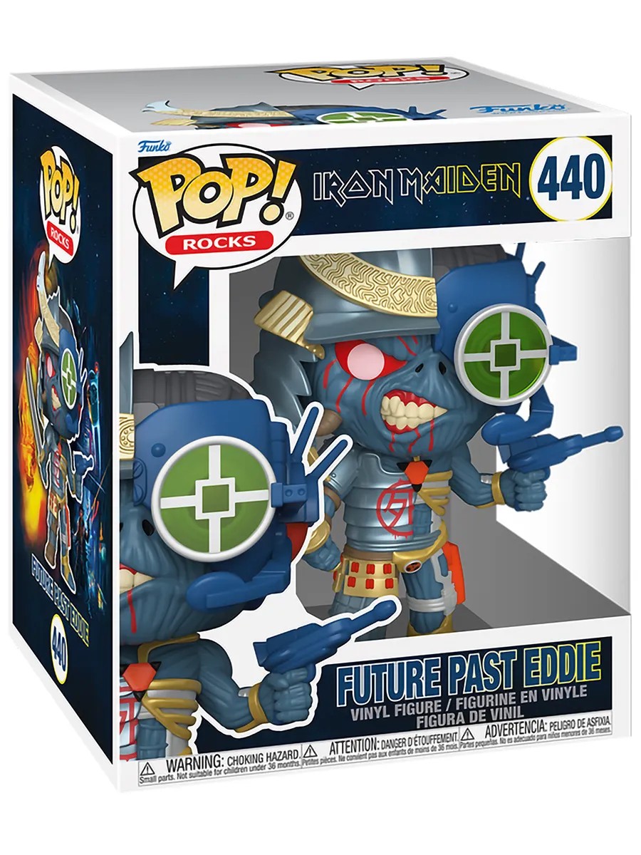 Фигурка Funko POP! Rocks Iron Maiden Future Past Эдди 6
