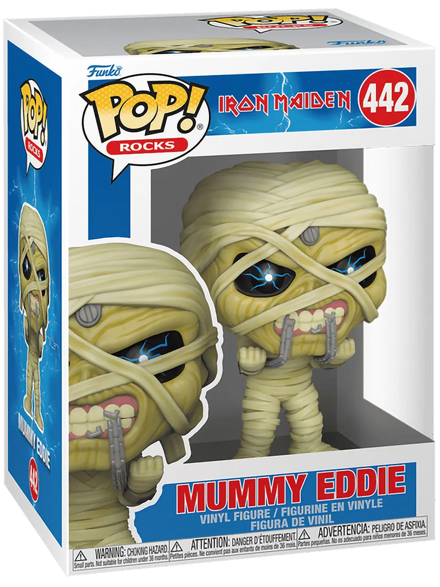 Фигурка Funko POP! Rocks Iron Maiden Мумия Эдди (442) 84021 Фигурка Funko POP! Rocks Iron Maiden Мумия Эдди (442) 84021