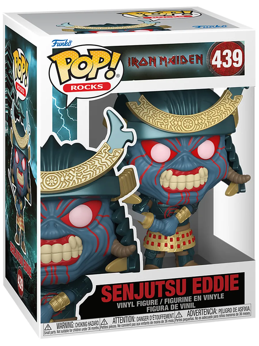 Фигурка Funko POP! Rocks Iron Maiden Senjutsu Эдди (439) Фигурка Funko POP! Rocks Iron Maiden Senjutsu Эдди (439)