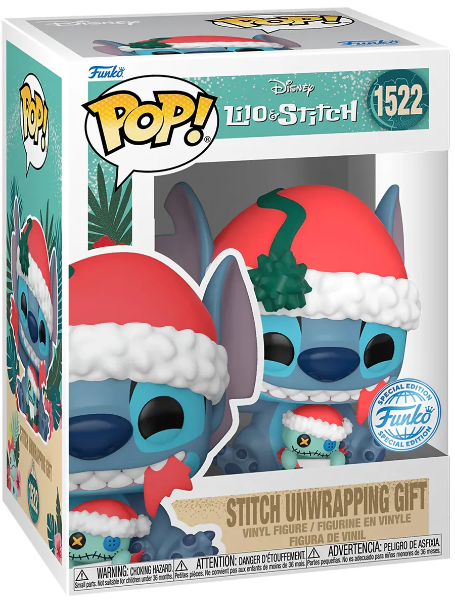 Фигурка Funko POP! Дисней Лило и Стич Unwrapping Gift