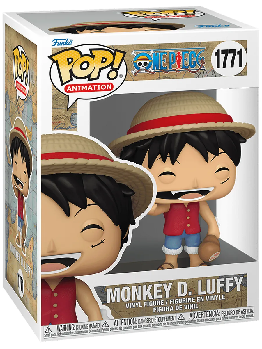 Фигурка Funko POP! Animation Ван Пис Манки Д.Луффи w/Meat