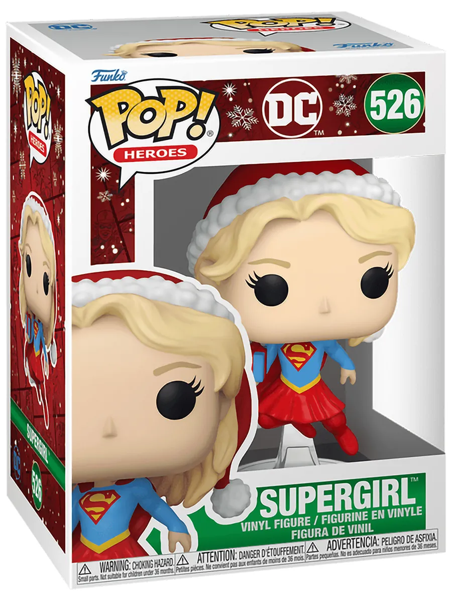 Фигурка Funko POP! Heroes DC Holiday'24 Супергёрл Фигурка Funko POP! Heroes DC Holiday'24 Супергёрл