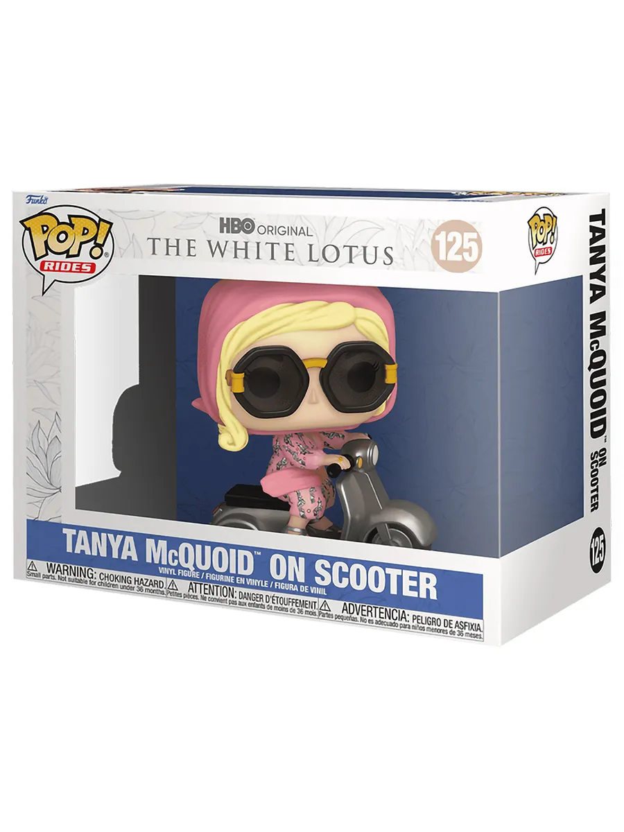 Фигурка Funko POP Rides Белый Лотос Tаня Маккуойд на скутере