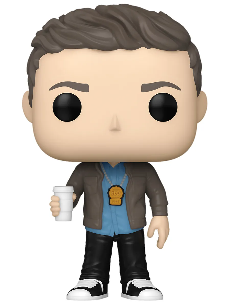 Фигурка Funko POP! Бруклин 9-9 Джейк Перальт w/coffee Фигурка Funko POP! Бруклин 9-9 Джейк Перальт w/coffee