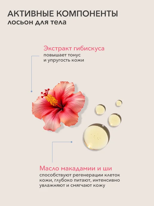 Cafe mimi Набор для ухода за телом и волосами MAGIC FLOWERS, вариант, фото 5