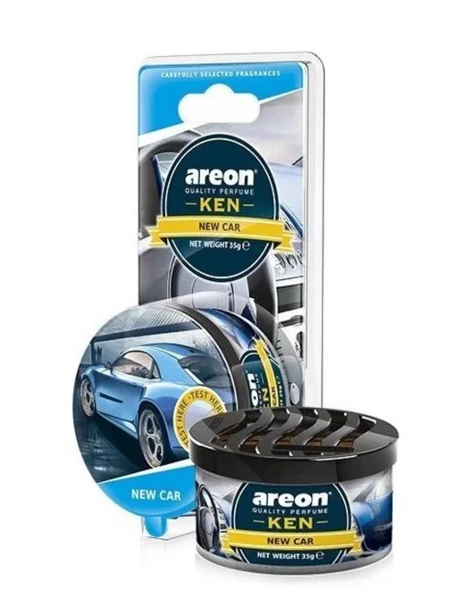 areon Автомобильный ароматизатор KEN New car новая машина, вариант