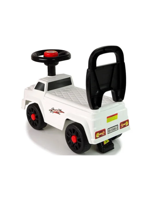 Tong Толокар Mercedes 1-3 лет детская каталка премиум-класса, белый, фото 4