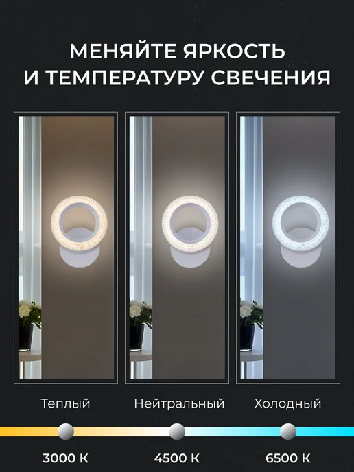 Maestro De Luce Бра на стену светодиодный, белый, фото 8