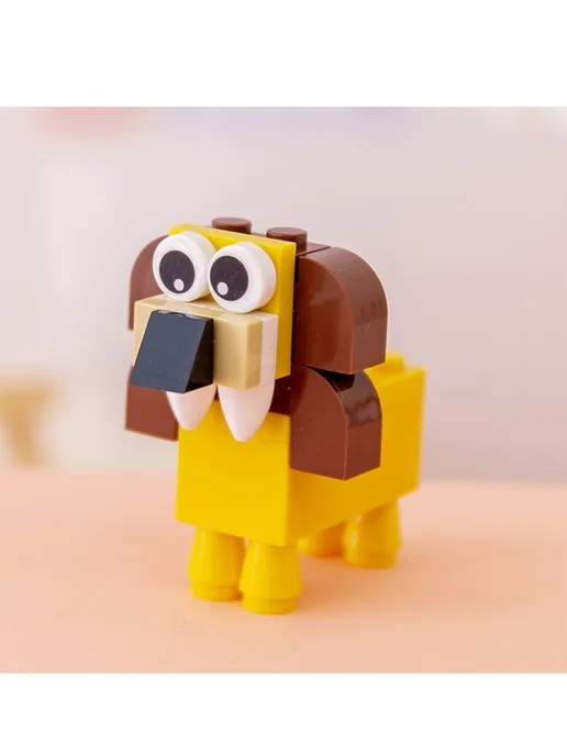 Surik Toys Милая точилка для карандашей лего, желтый
