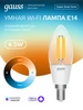 Умная лампочка E14 филаментная 4.5W 495lm 2000-6500К С35 gauss 298119779 купить за 566 ₽ в интернет‑магазине Wildberries