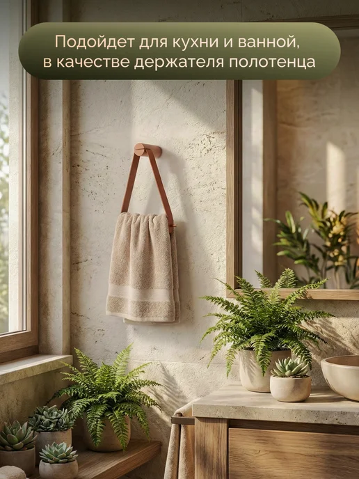 Держатель для туалетной бумаги, коричневый, фото 4