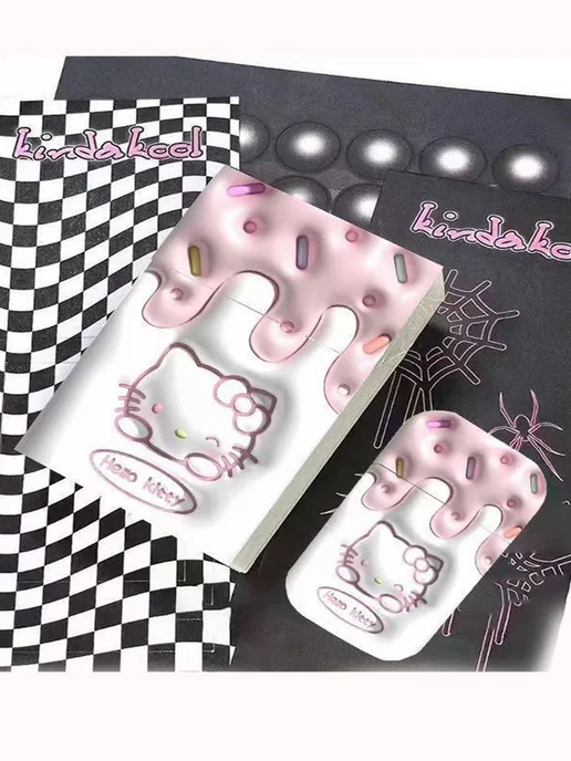 Я.Пончик Портсигар с зажигалкой hello kitty аниме, розовый, фото 4