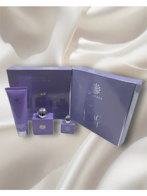 Подарочные наборы Набор духов Амауж Лилак Лав 3х1 Amouage Lilac Love, 3x1, фото 2