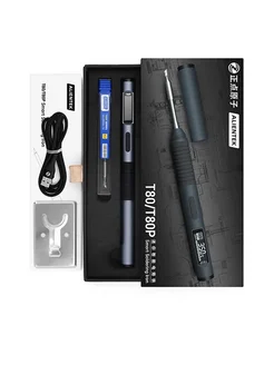 Портативный электрический USB паяльник T80 (набор) ALIENTEK 299040425 купить за 3 517 ₽ в интернет-магазине Wildberries