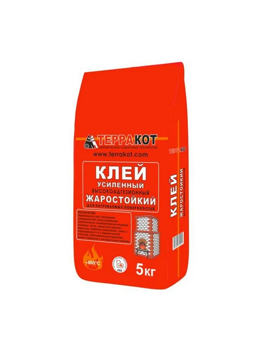 Терракот Клей термостойкий герметик для печей высокоадгезивный, вариант, фото 2