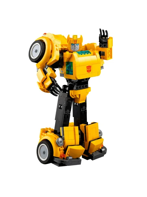 LEGO Конструктор Трансформер Бамблби, желтый, фото 4