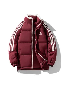 Очень теплый пуховик с воротником-стойкой Adidas 299420794 купить за 3 914 ₽ в интернет-магазине Wildberries