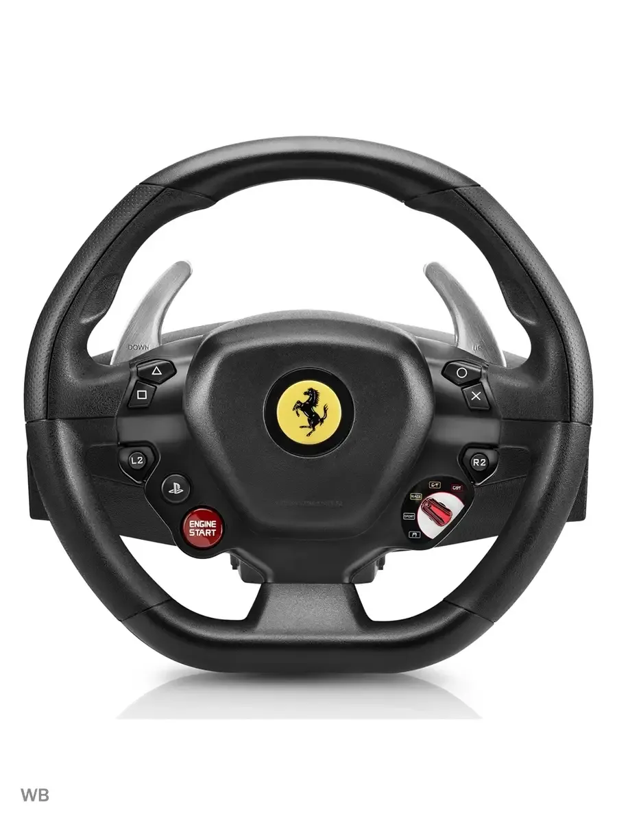 Руль Thrustmaster T80 Ferrari 488 GTB Edition, PS4/PC. Руль Thrustmaster T80 Ferrari 488 GTB Edition, PS4/PC.