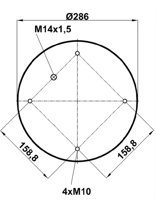 TOPCOVER Пневмоамортизатор, для Скания 3 G Series 1987-1996, P Series, 3 г, фото 3